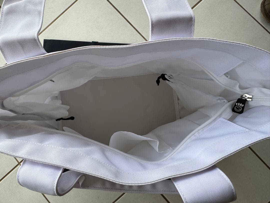 「むう様♡」　パーリーゲイツ 刺繍ニコちゃん　ロッカーバッグ　未使用品