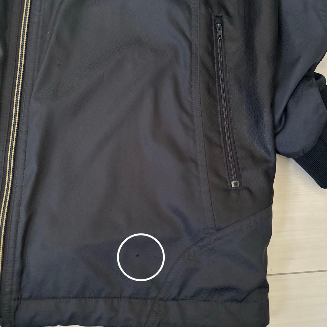 Mizuno Proウインドブレイカー　　上下セット ネイビー/ゴールド