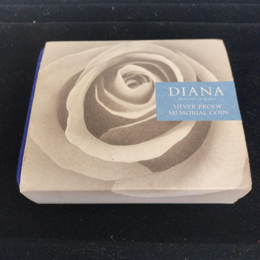 ダイアナ妃追悼記念SILVER PROOF MEMORIALCOIN 