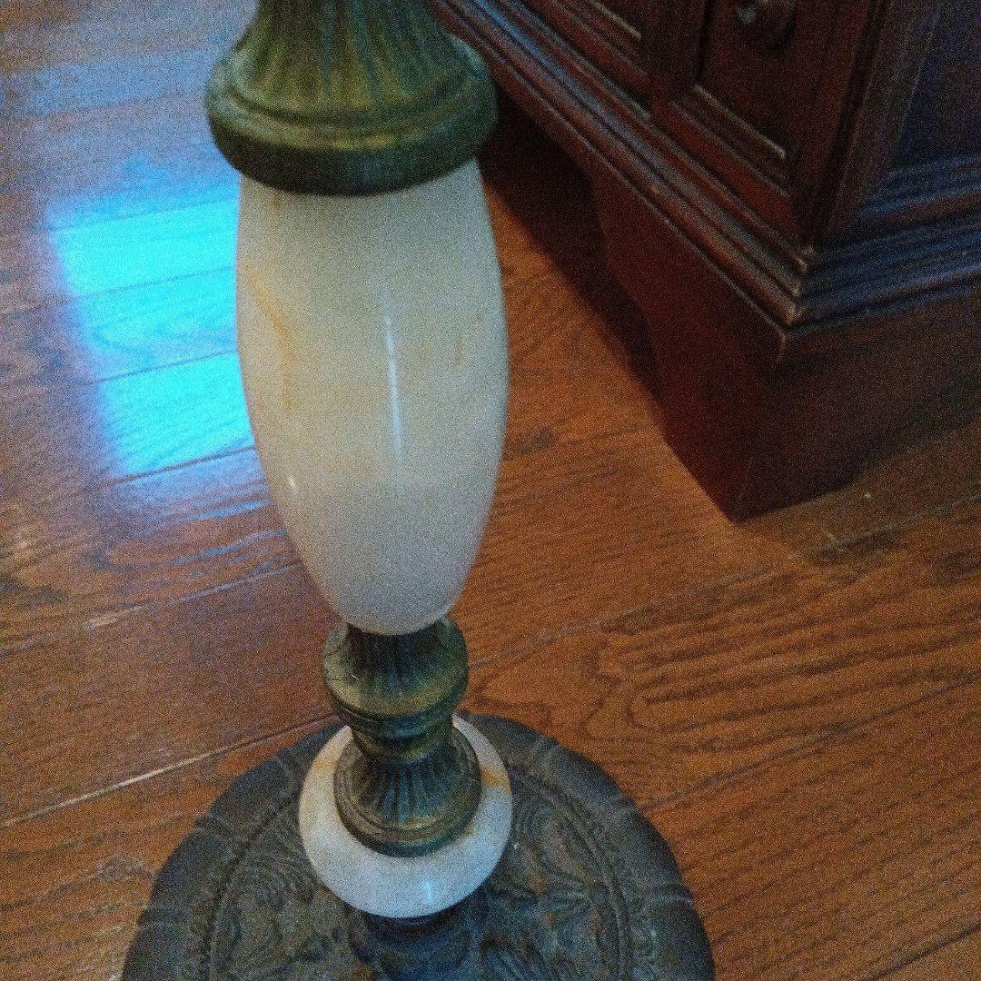 アンティーク ヨーロピアンクリスタルガラス スタンド灰皿