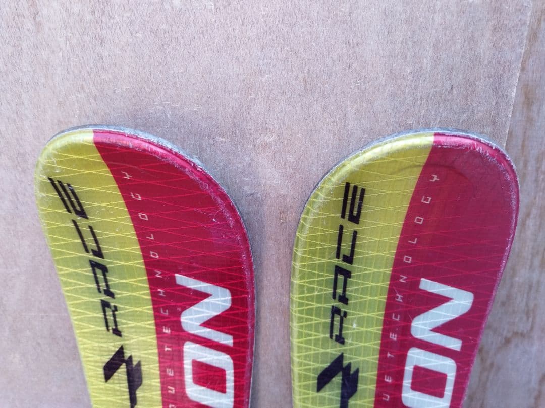 サロモン　SALOMON　EQUIPE 3V スキー板 レッド/イエロー