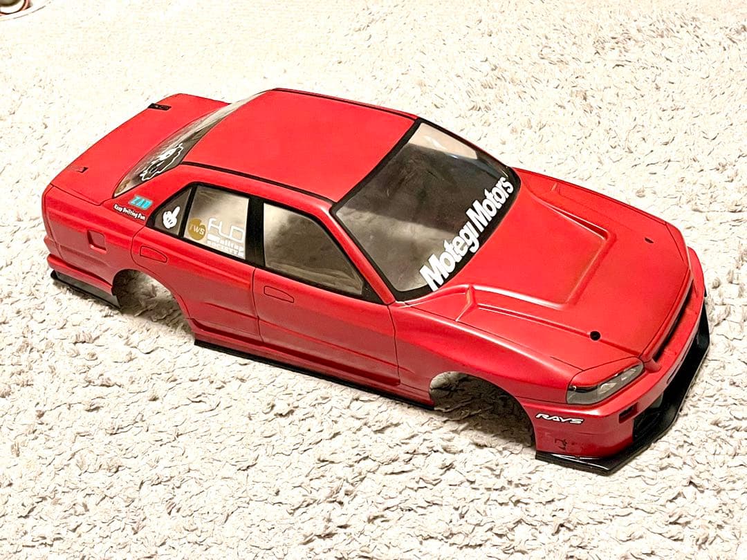 希少　ヨコモ　R34スカイライン4Drボディ　YOKOMO