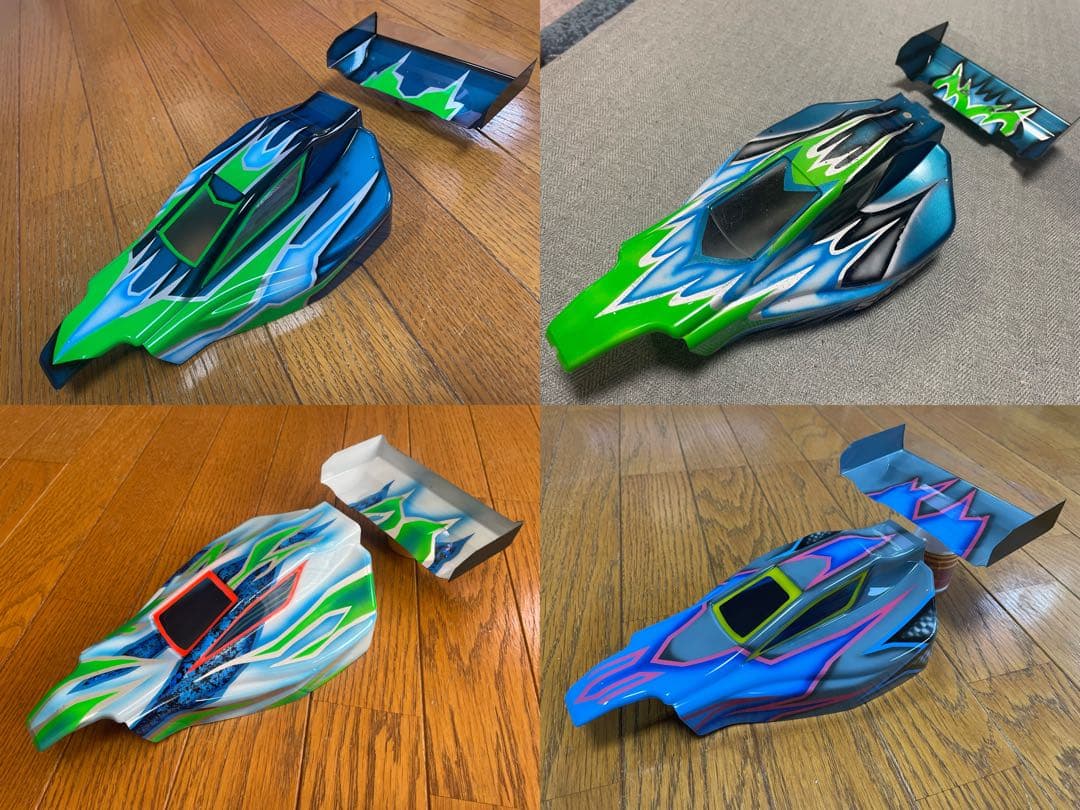 ラジコン　RC　ペイント塗装