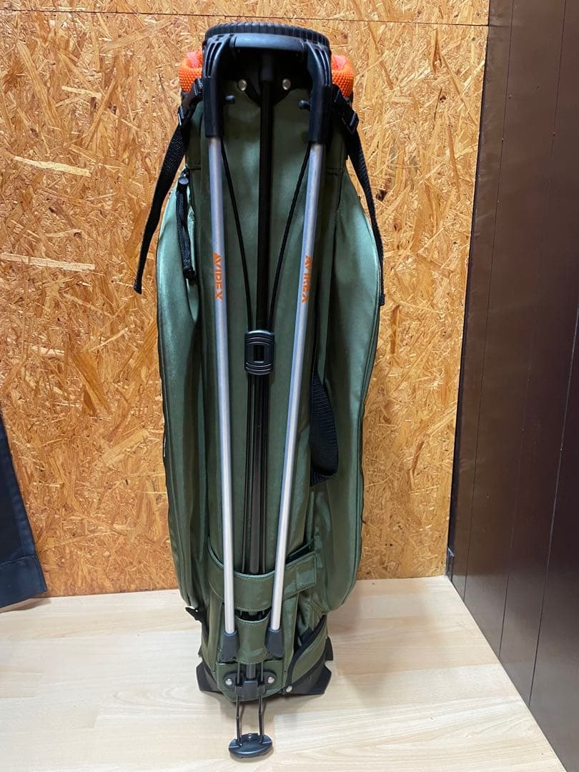 AVIREX オリーブグリーン キャディバッグ