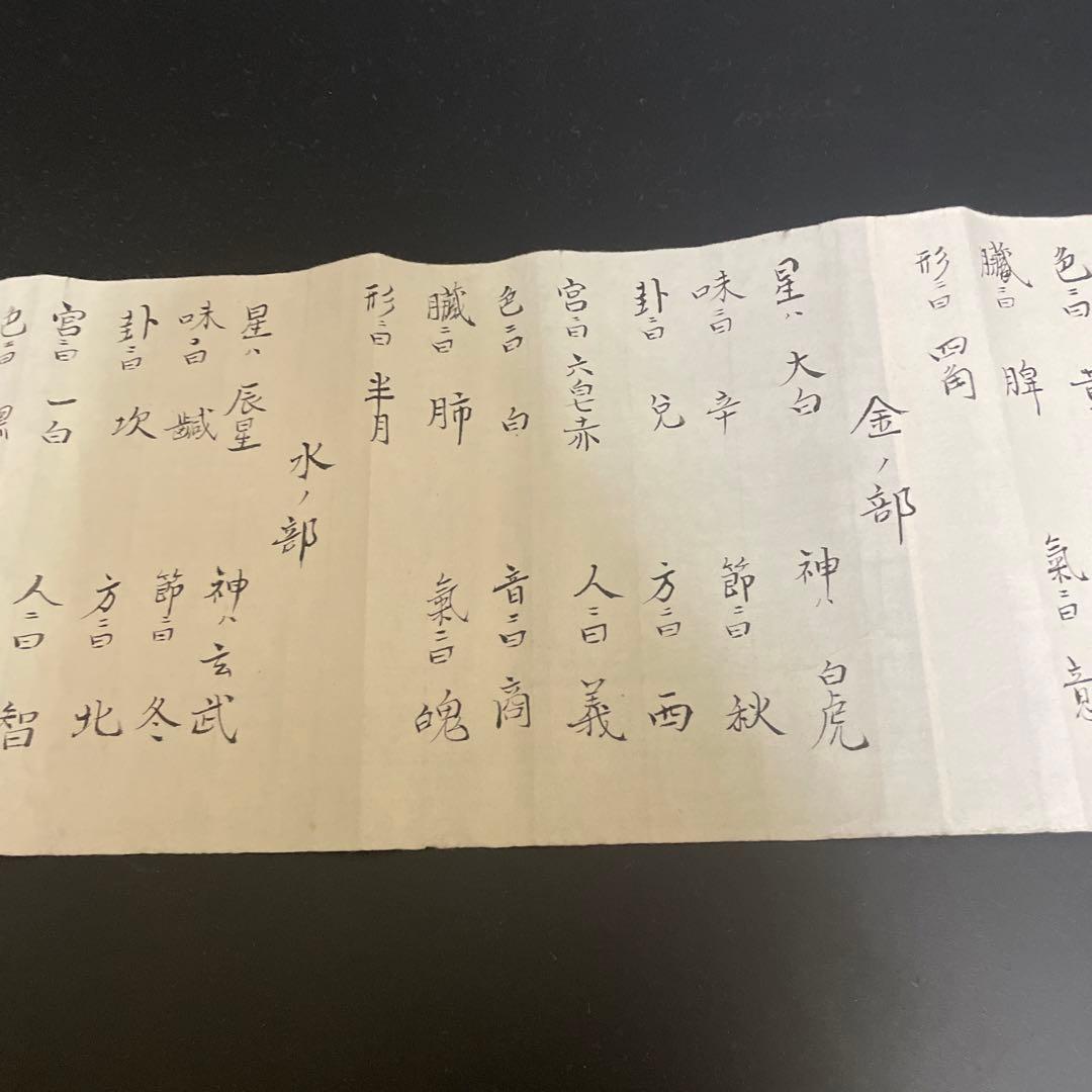 時代物　古書　花押？小笠原古流折形料理　古文書　1