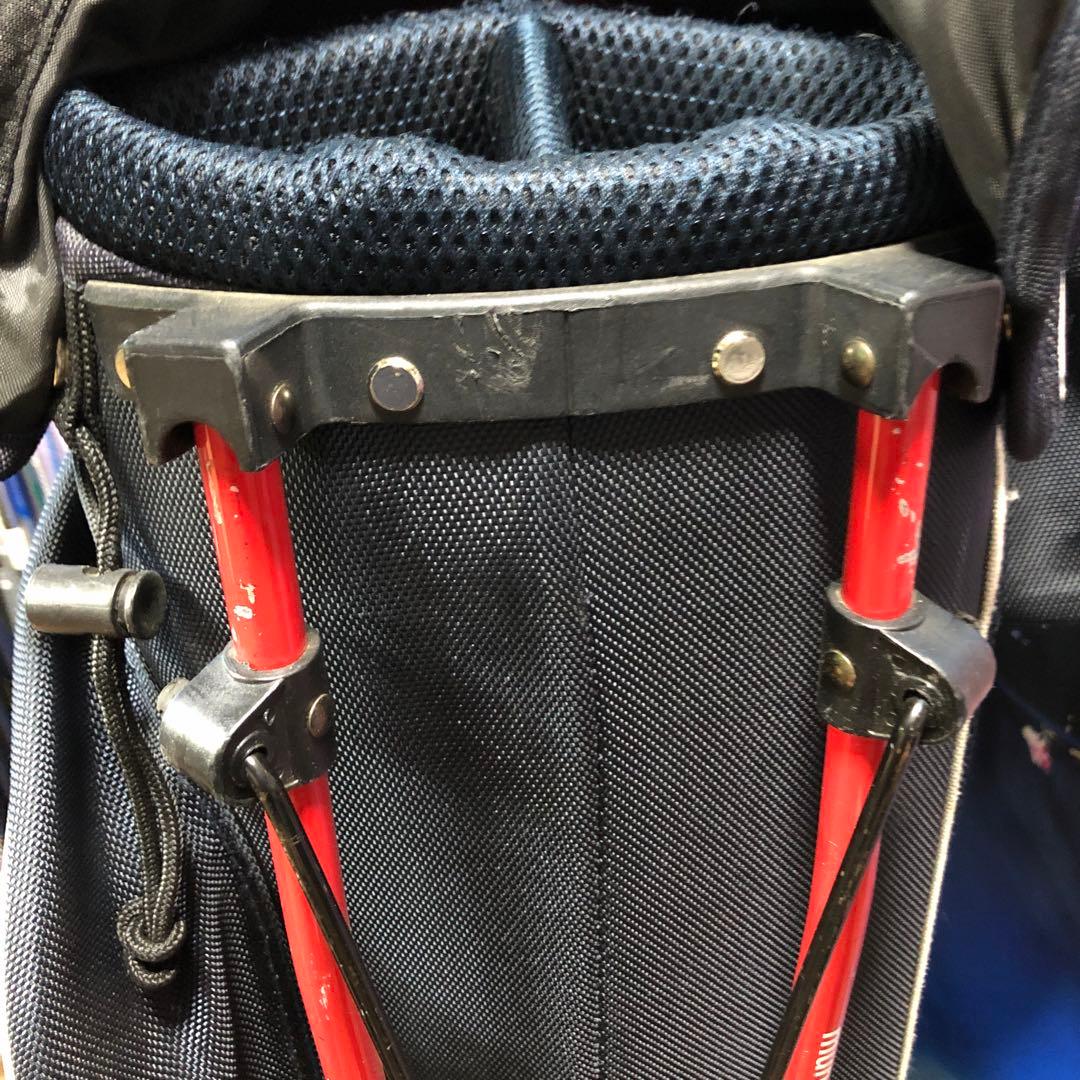 寶BV-1126 マンシングウェア キャディバッグ スタンド式 ブラック