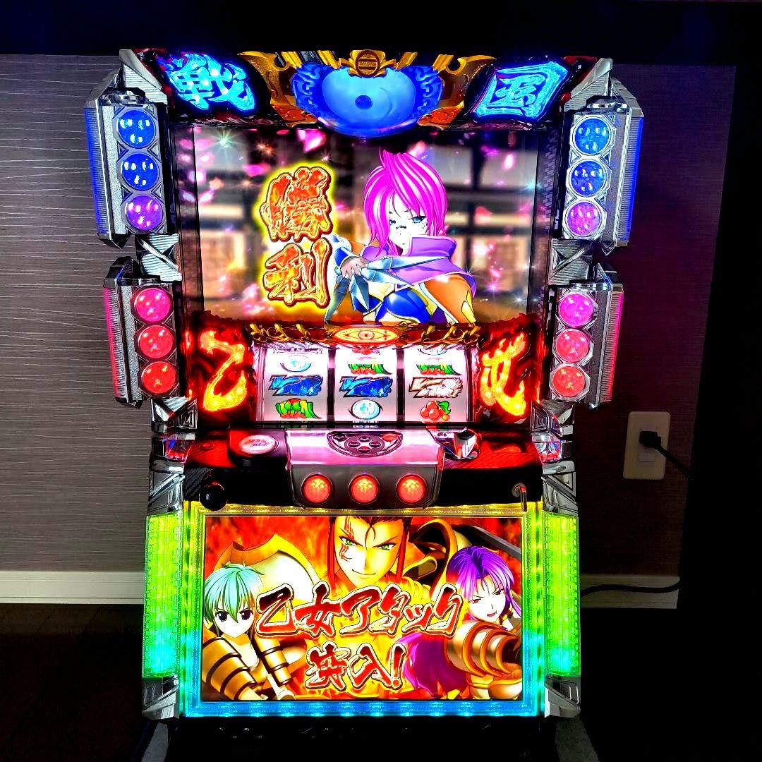美品　パチスロ　スロット 実機 戦国乙女~TYPE-A~　タイプA+　戦国乙女