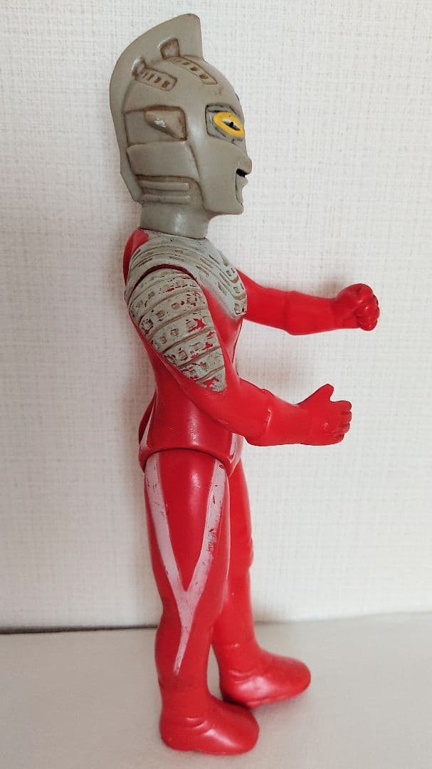 ウルトラセブン ソフビ30cm 円谷プロ マルサン 昭和レトロ 当時物 名前入り