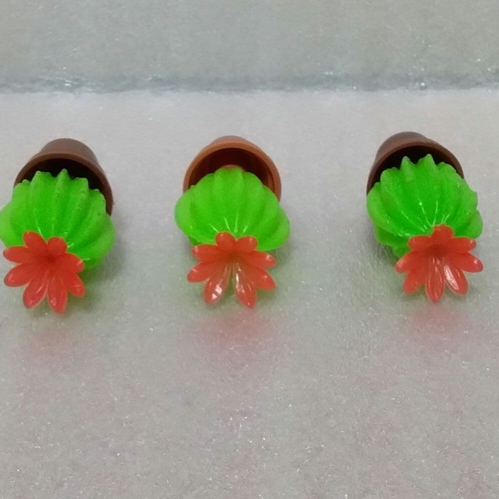 グリコ　おまけ　昭和　サボテン