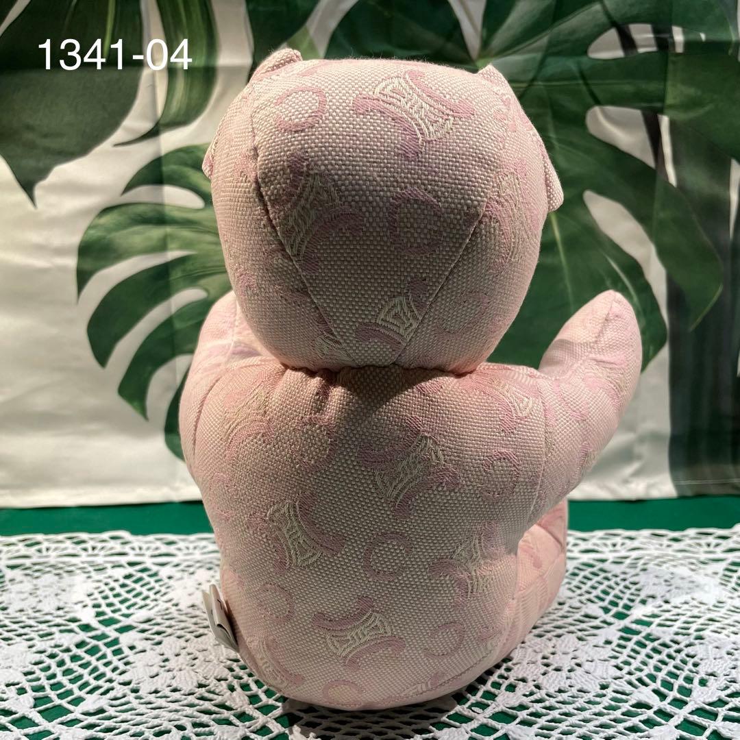 1341 テディベア CELINE ピンク クマのぬいぐるみ