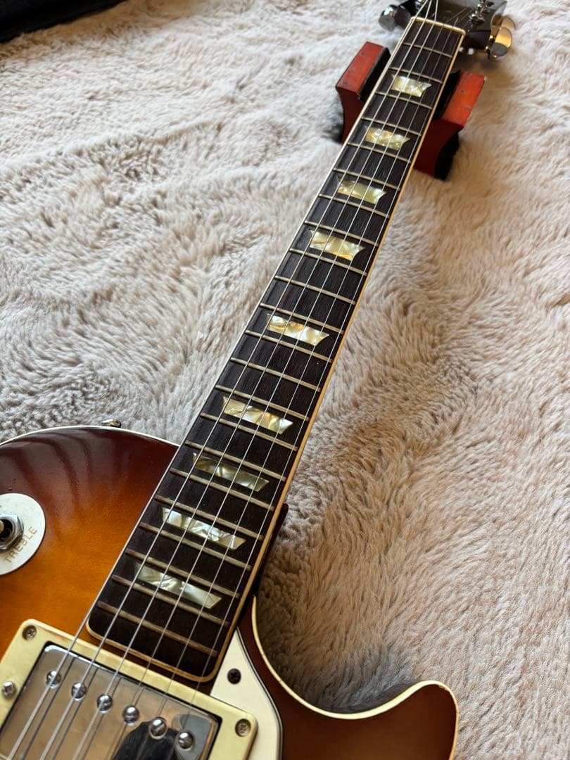 【ビンテージ】Gaban レスポール　春日製　フレイムトップ