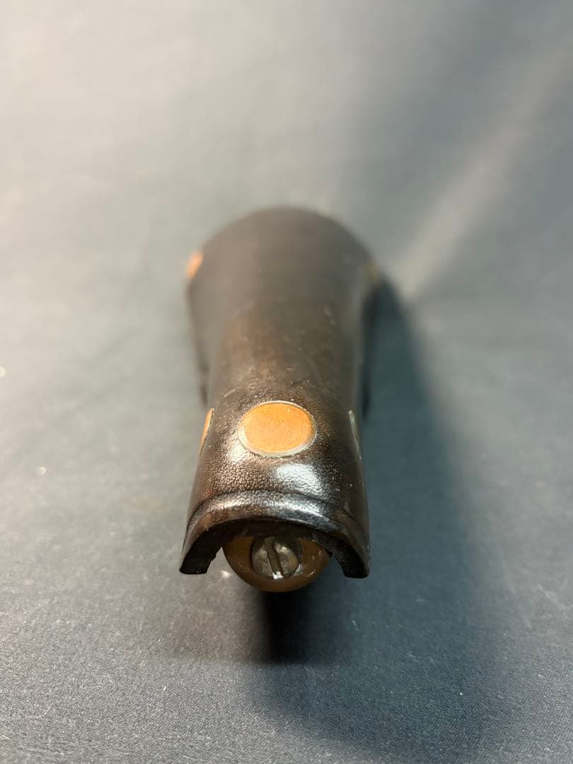 FUJITA フジタ サドル レザー 本革 藤田サドル工業 ビンテージ 大銅鋲