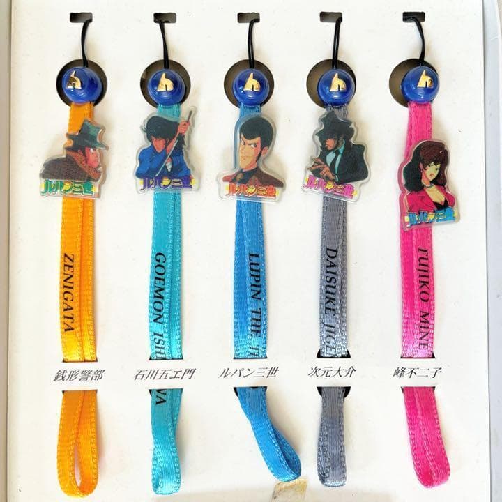 パチンコ ルパン三世 キャラクター ストラップソーラー計算機 セット 新品 希少