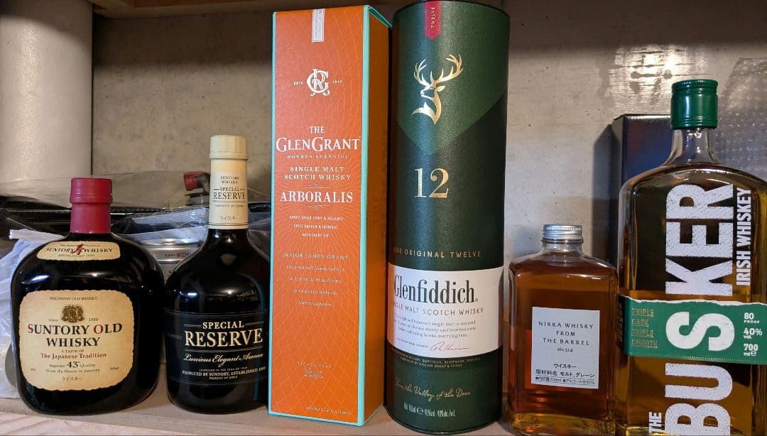 ウイスキーコレクション 6本セット