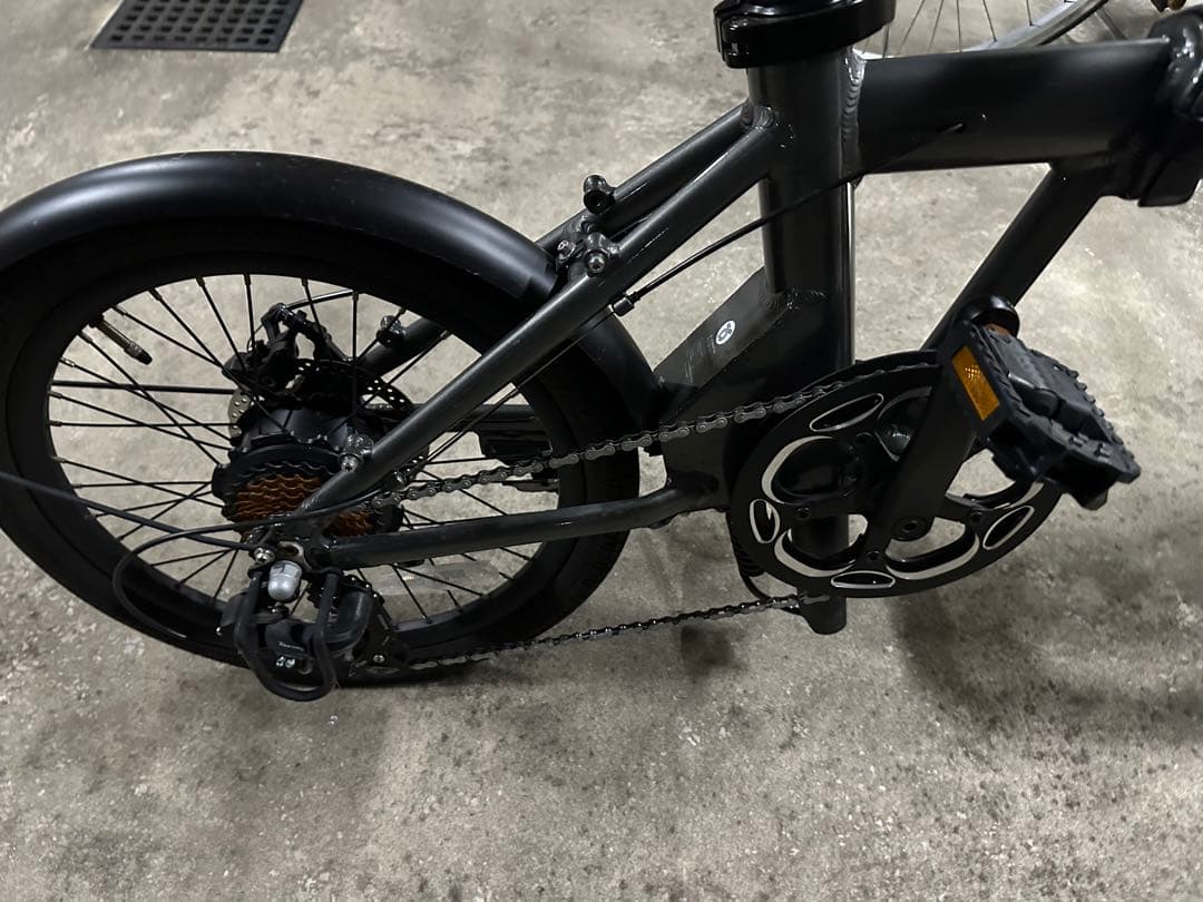 ※linola 　　ERWAY A-01 折りたたみ電動自転車 グレー