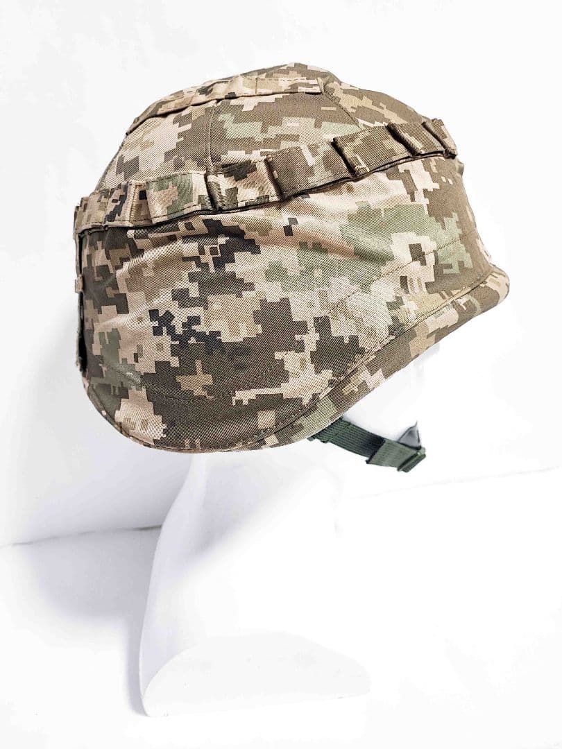 軍 ヘルメット MM14迷彩 ヘルメットカバー スチール製 新品未使用