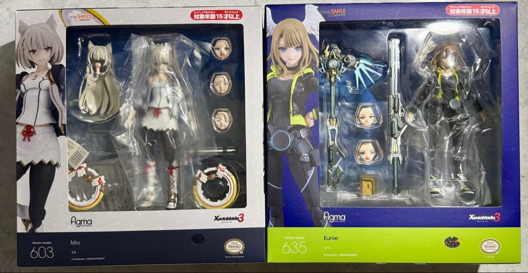 figma ミオ　ユーニ　セット販売 Xenoblade 3