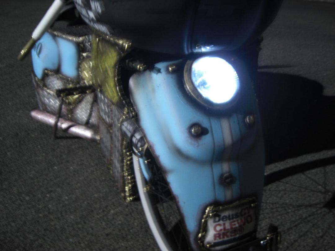 ブリヂストン 三輪車 改造自転車 トライク キックバイク ハーレー