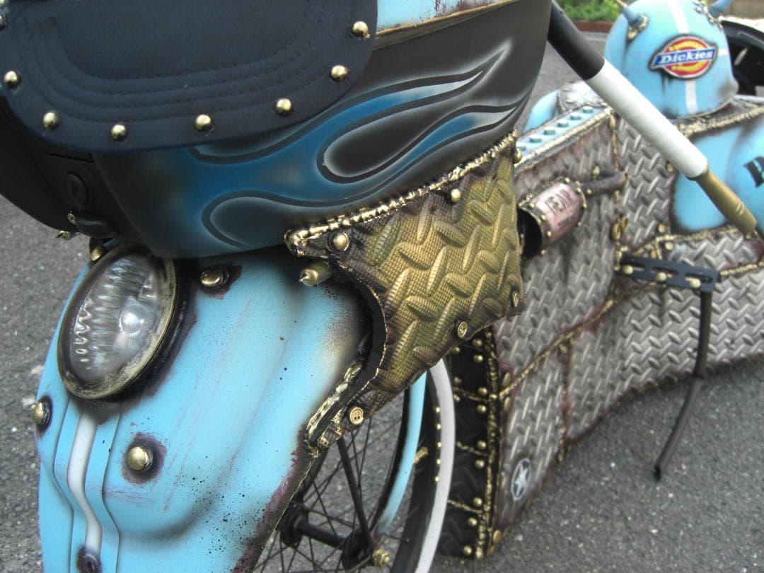 ブリヂストン 三輪車 改造自転車 トライク キックバイク ハーレー