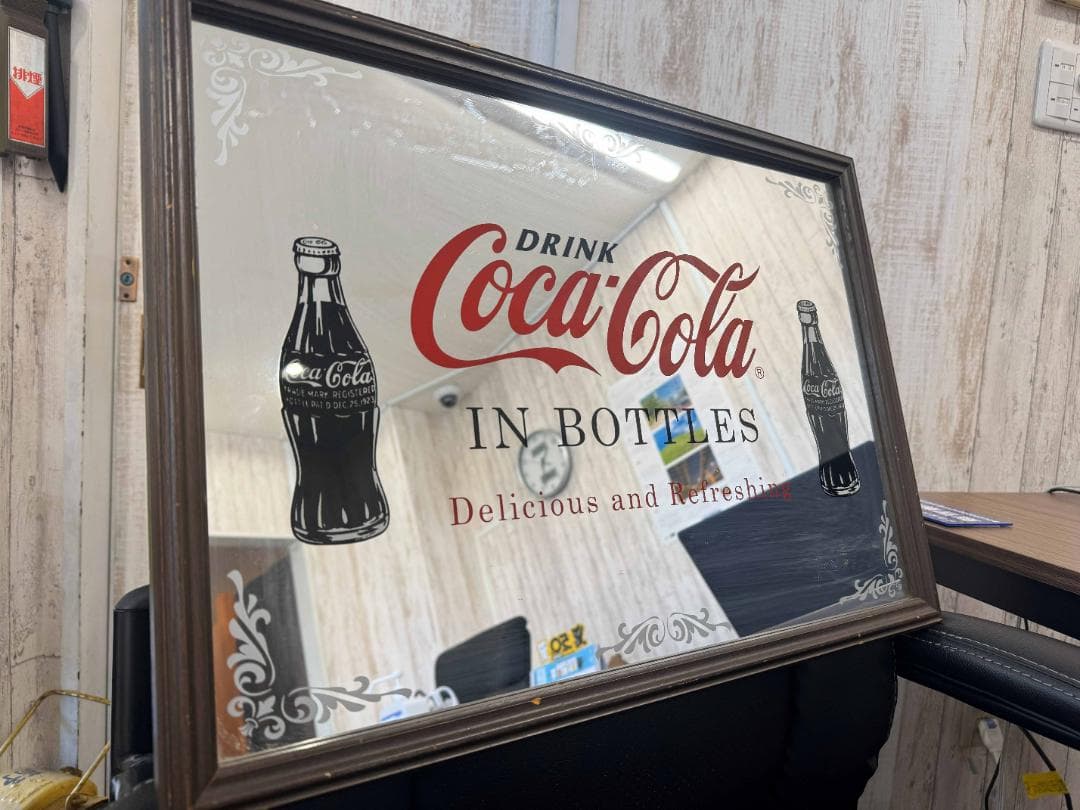 Coca-Cola パブミラー