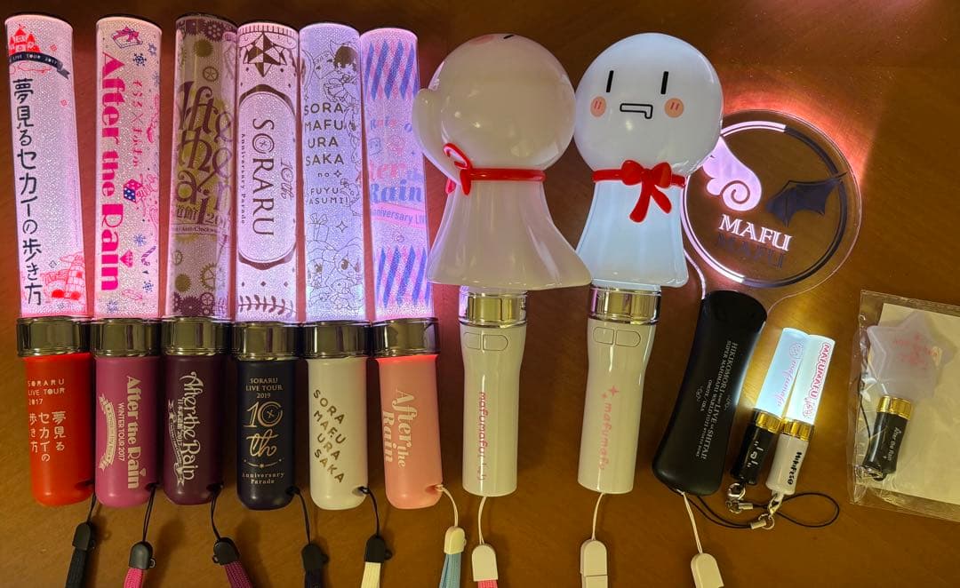 まふまふ そらる After the Rain ペンライト12本セット