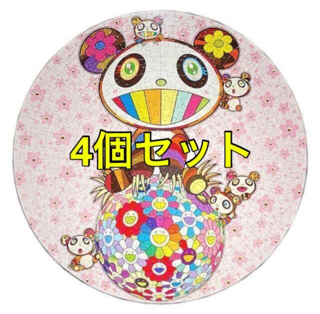 4個 村上隆 パズル Pandas in the Cherry Orchard!