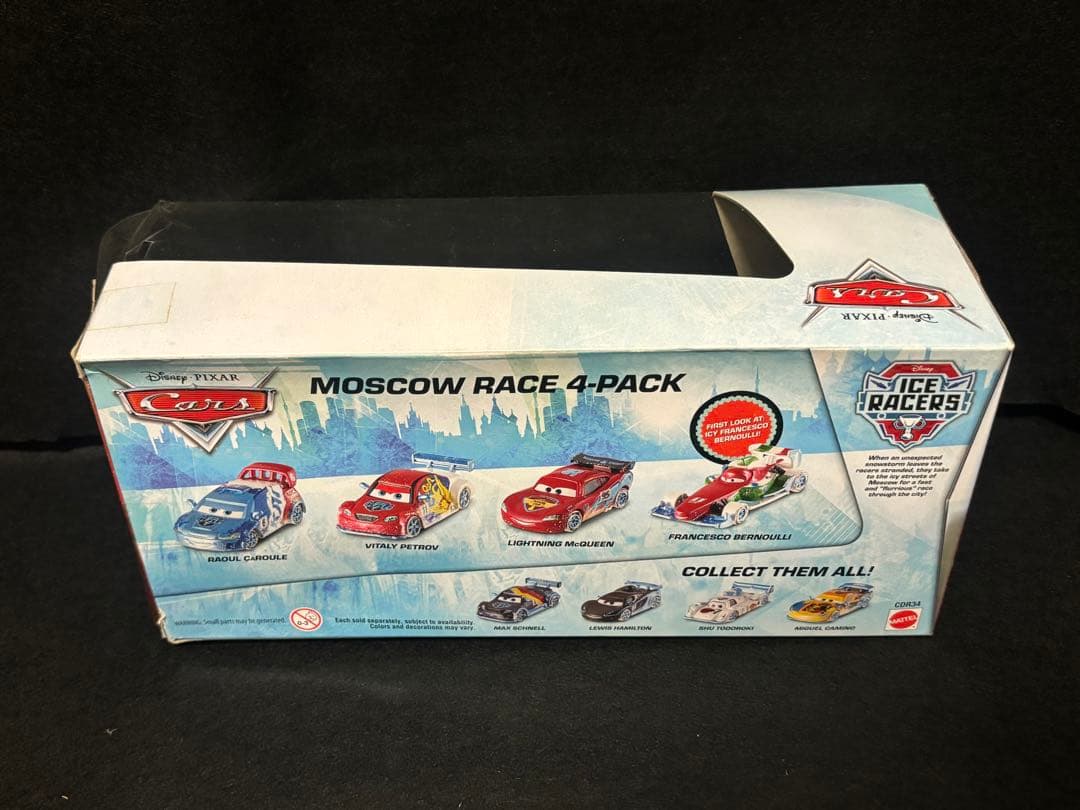 MOSCOW RACE 4-PACK 1個　カーズ　マテル　マックィーン　デ