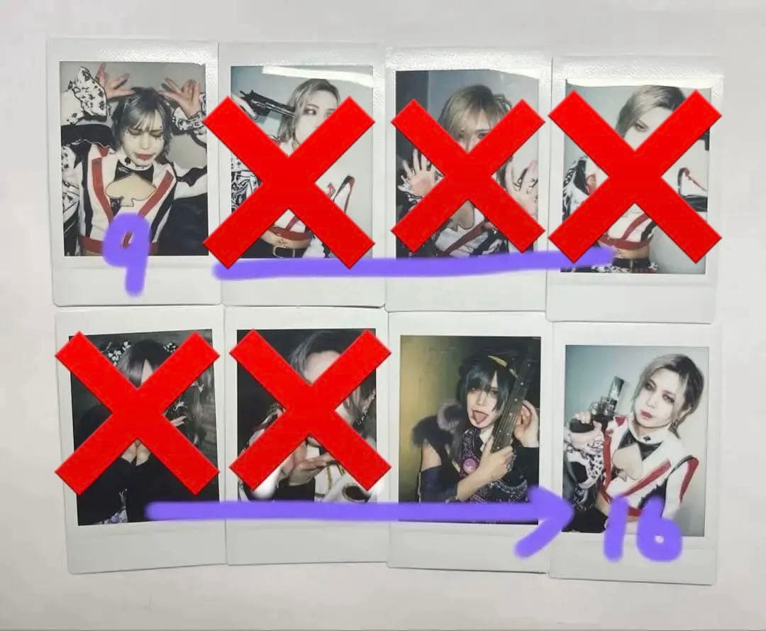 0.1gの誤算 河村友雪 チェキ まとめ売り(バラ売り可)