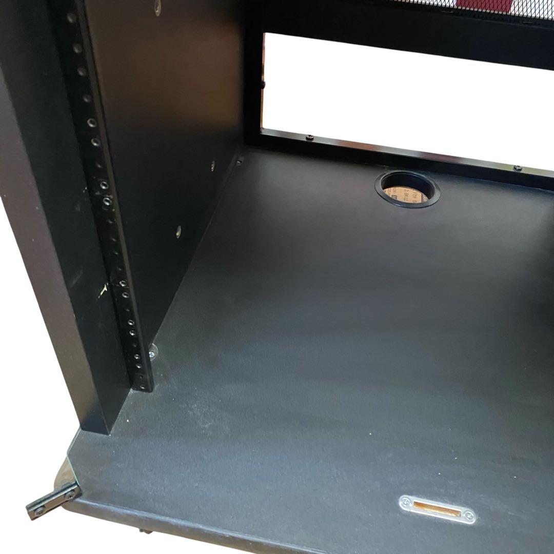 TOA WR-018EB 木製機材ラック スタジオ 　キャスター付