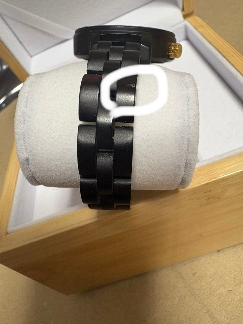 【お値下げ】NOZ 時計 アラベスク 天然木バンド 36mm