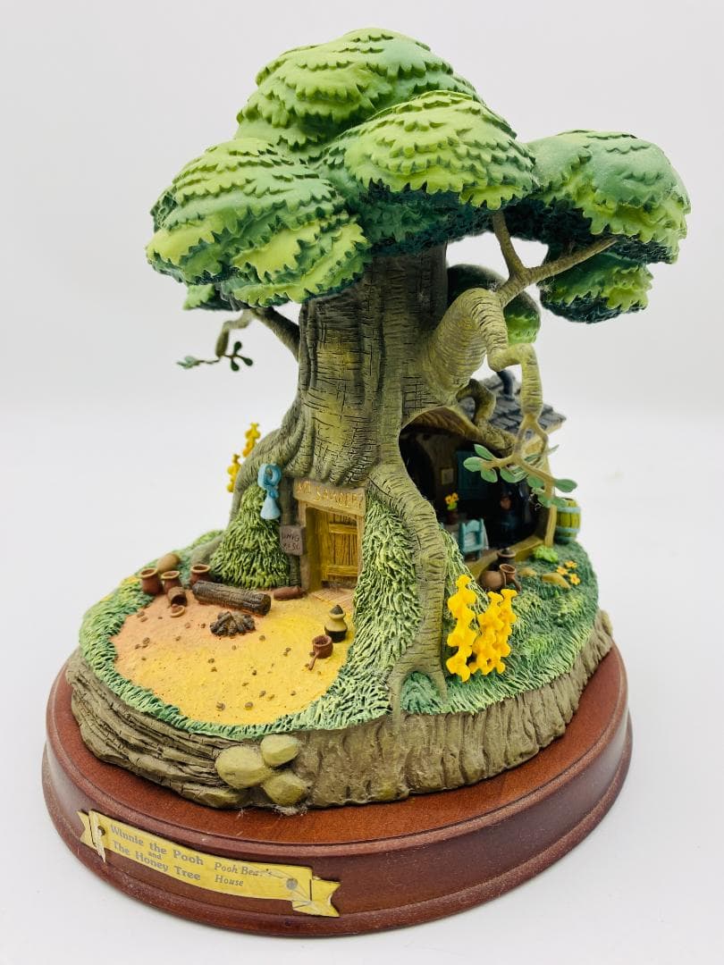 ディズニー WDCC くまのプーさん ツリーハウス ミニフィギュア３体