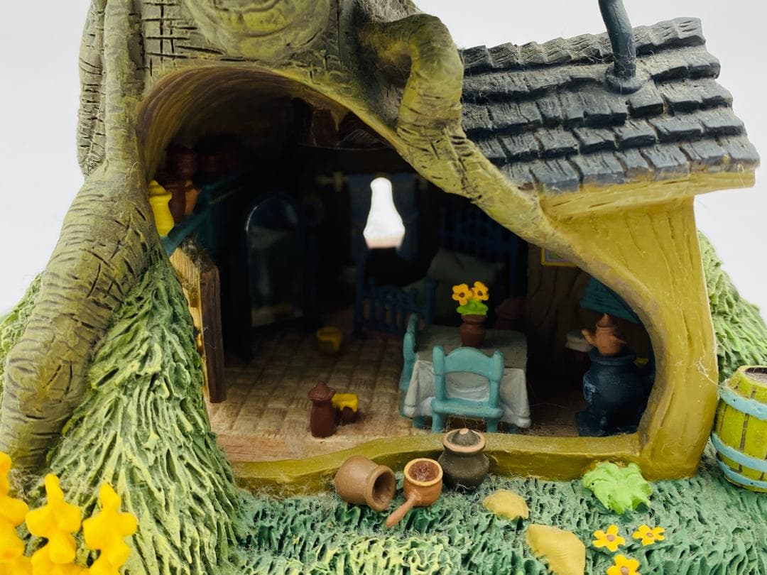 ディズニー WDCC くまのプーさん ツリーハウス ミニフィギュア３体