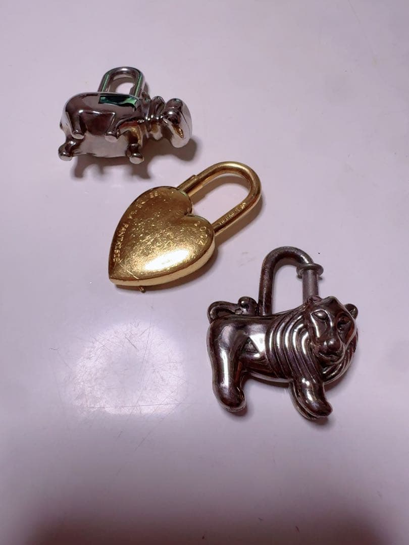 丸*山様 カバ・ライオン・ハート　エルメス　カデナ３点 エールラインミニサイズ