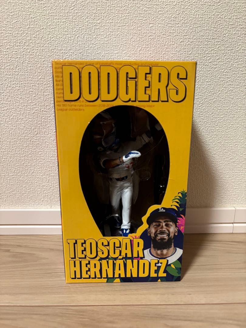 ロサンゼルスドジャース　テオスカー・ヘルナンデス　ボブルヘッド