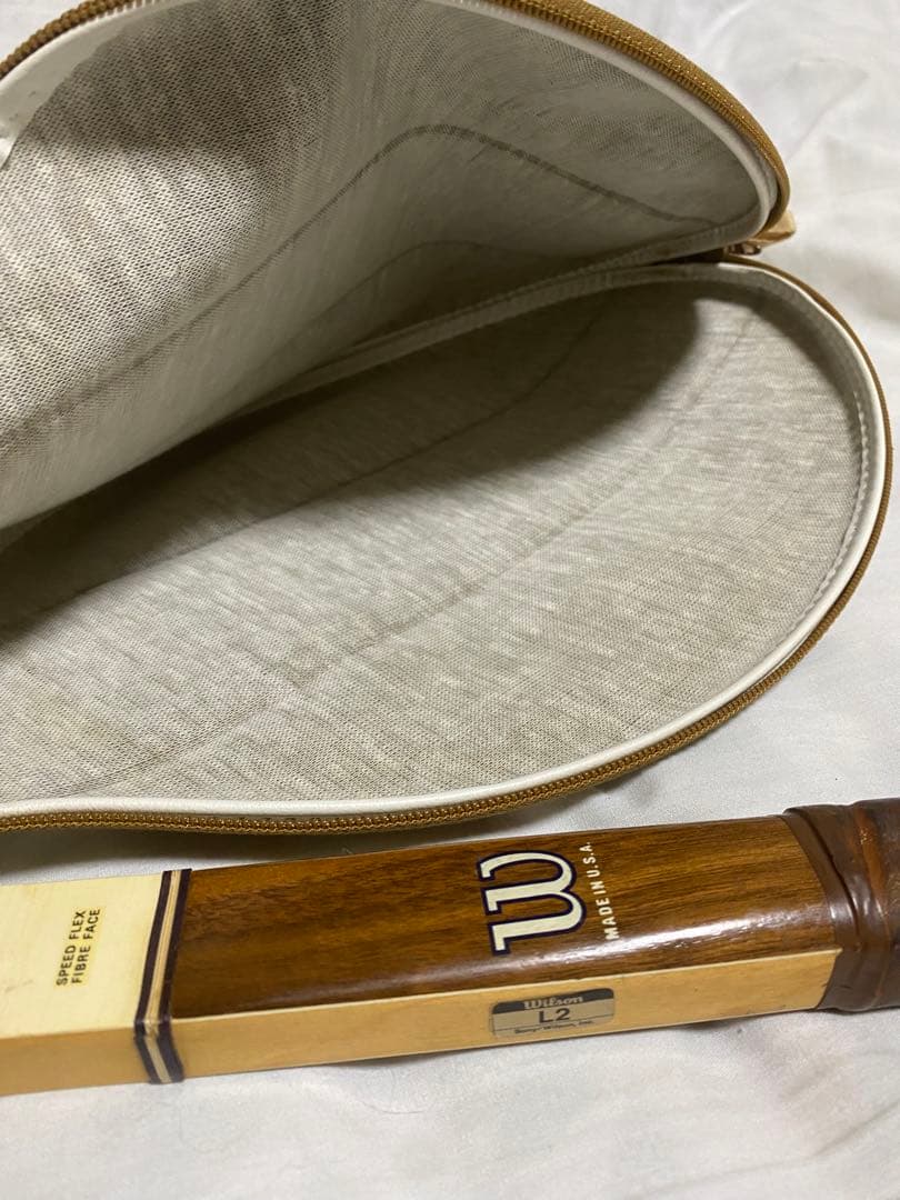 Wilson Chris Evert テニスラケット ケース付き