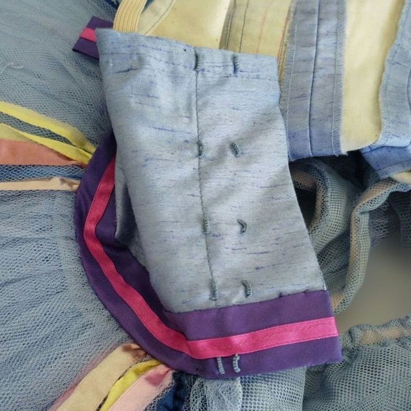 バレエ　小学校1、2年生チュチュ5着まとめ　ボンの長さ24~25