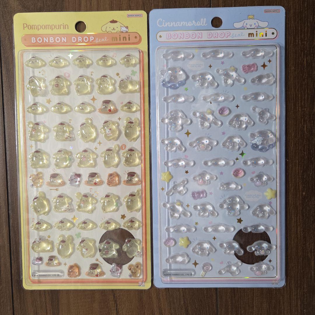 サンリオボンボンドロップminiシール 8枚セット