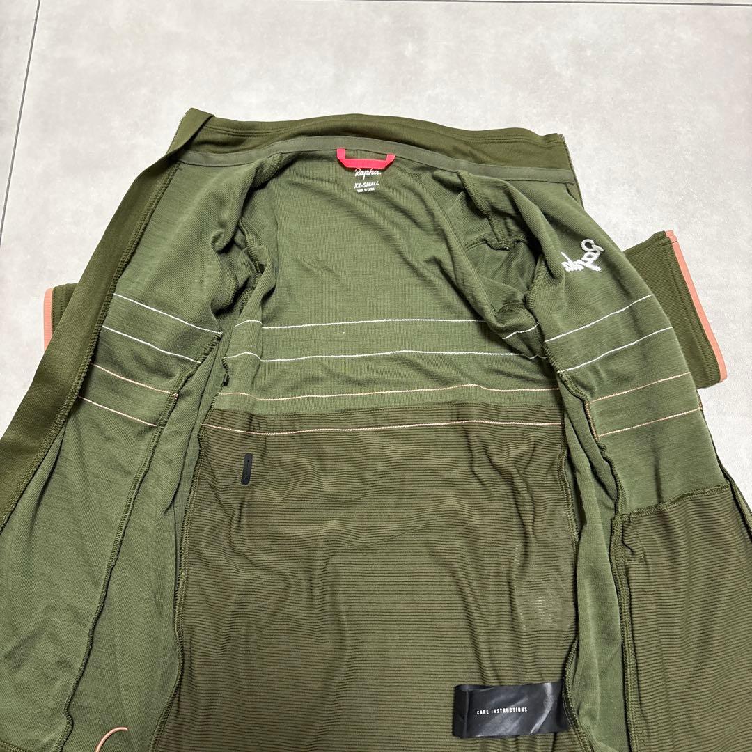 Rapha ウイメンズブルベジャージ　ダークオリーブ　XXS