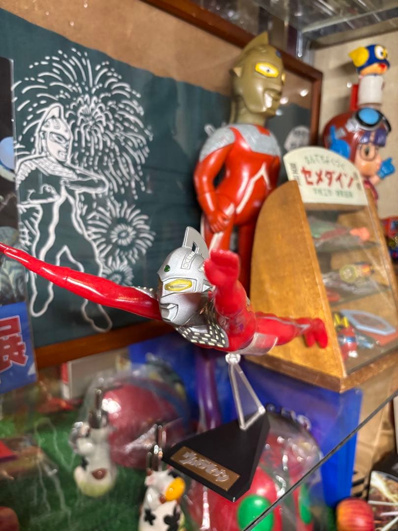 ウルトラセブン　飛行形態ソフビ　限定500体