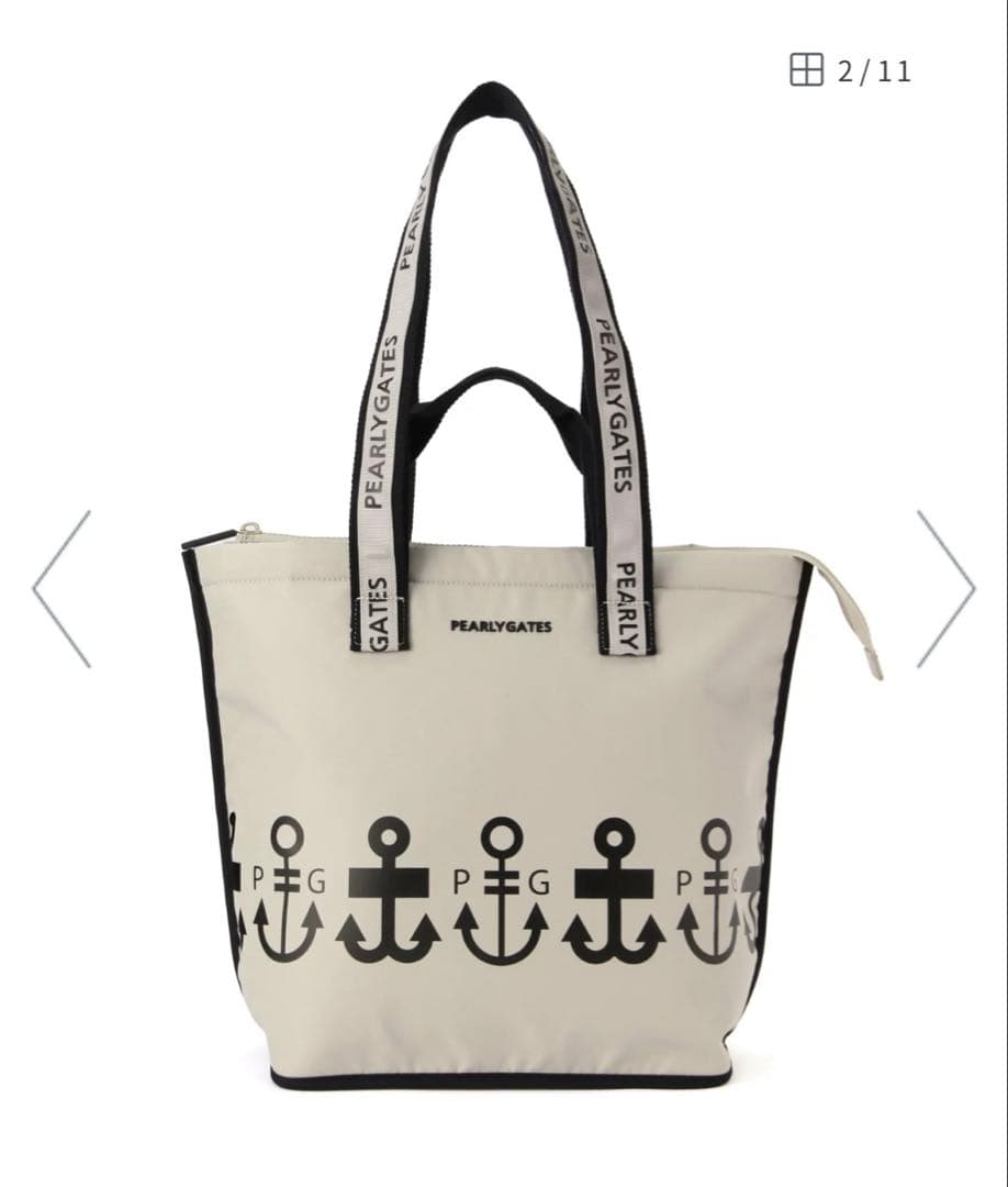 PEARLY GATES⭐︎パーリーゲイツ⭐︎ アンカー柄 ゴルフロッカー バッグ