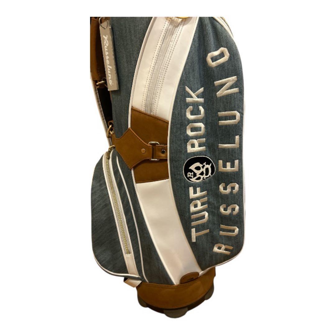 Russeluno NEO CLASSIC キャディーバック、ヘッドカバー3個