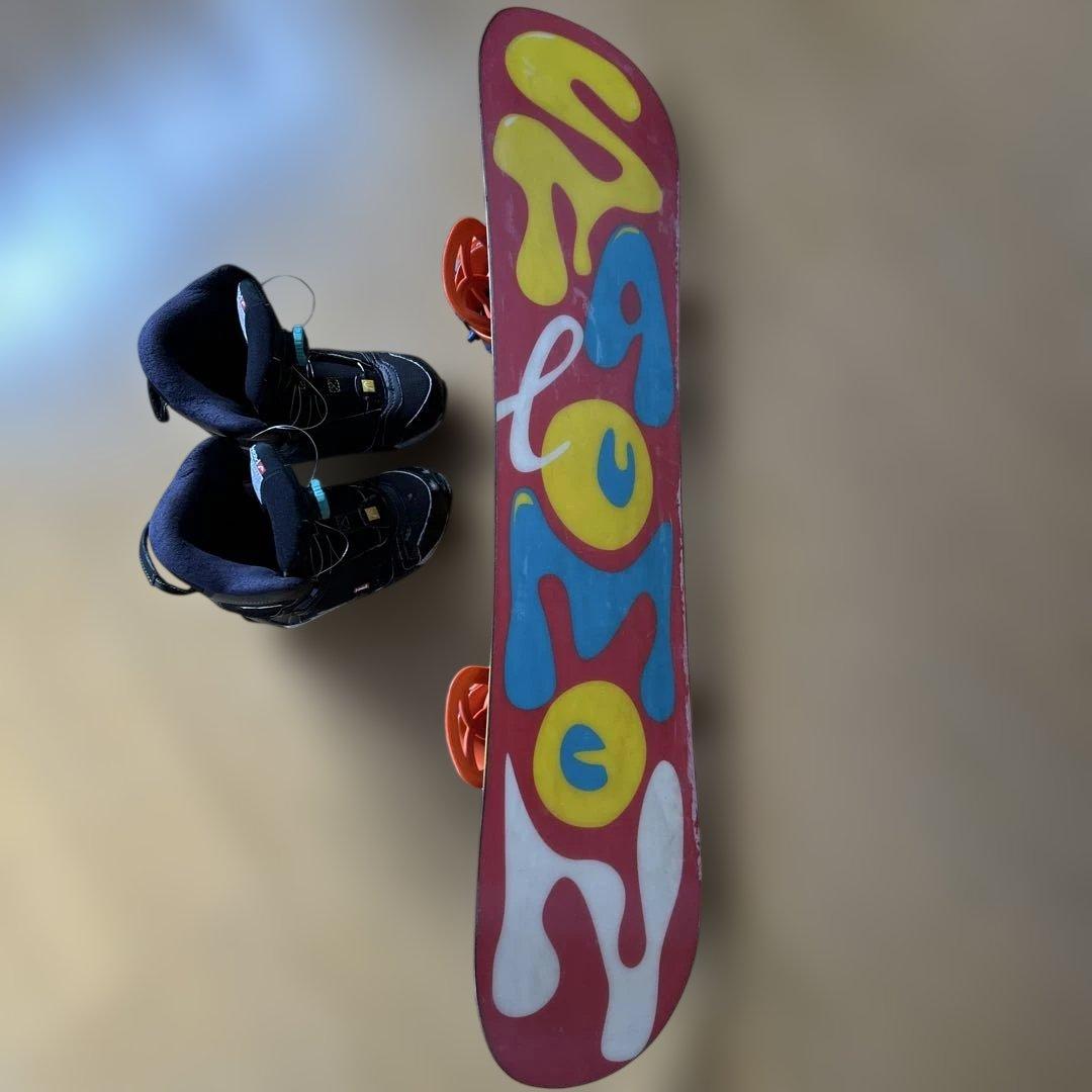 Salomon スノーボード 100㎝　ヘッドブーツ21㎝　3点セット