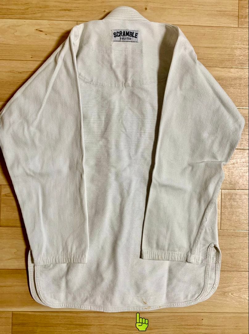 SCRAMBLE STANDARD ISSUE ブラジリアン柔術着　A1L 白