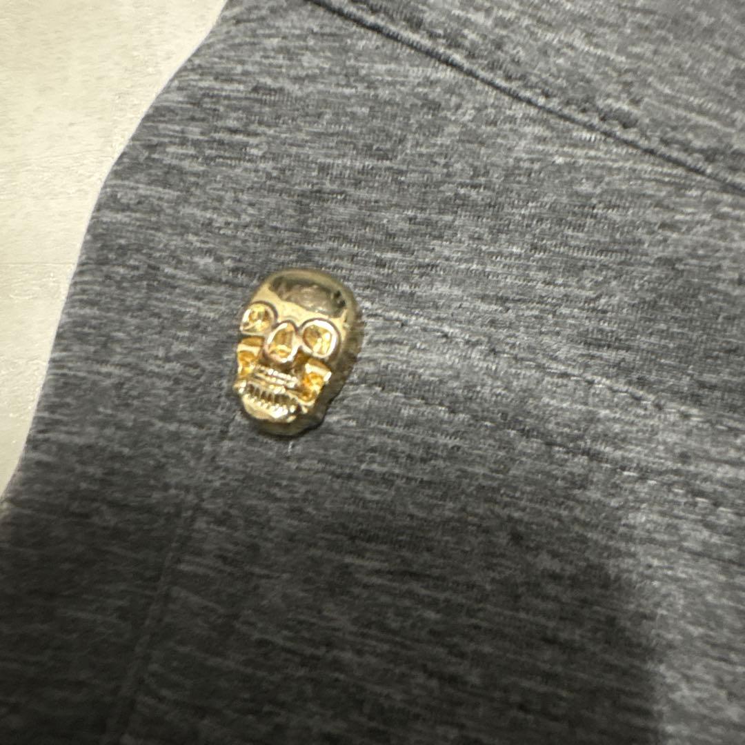 マークアンドロナ　グレーゴルフパンツ