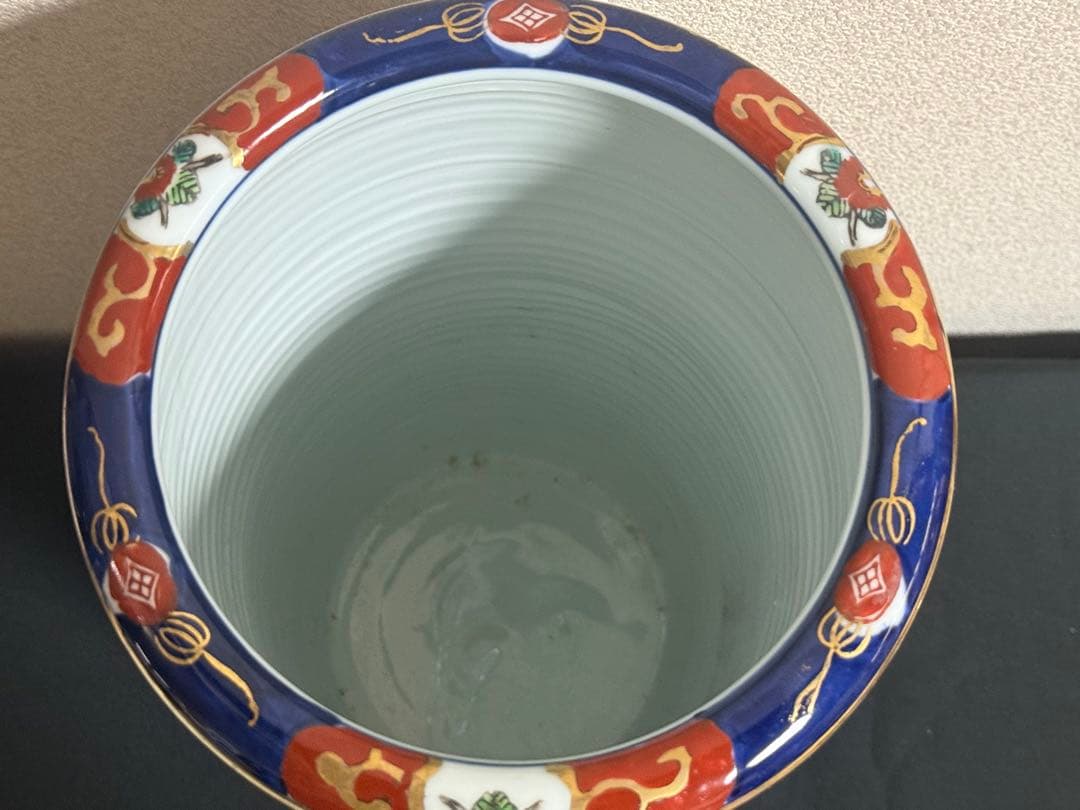 伊万里　錦絵　傘立　古民具　送料込み251025