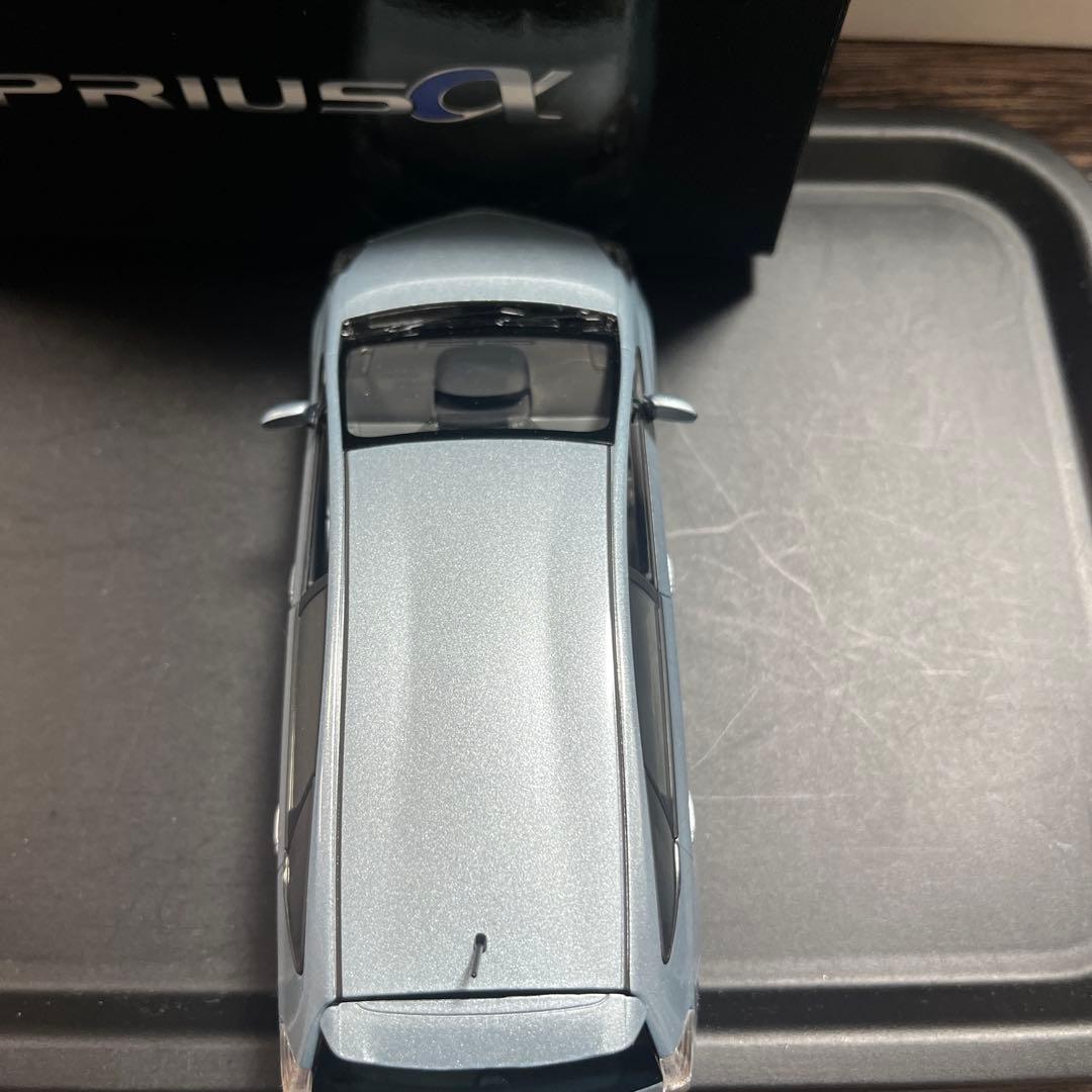 非売品　トヨタ　プリウスα カラーサンプル　クリアーストリームメタリック