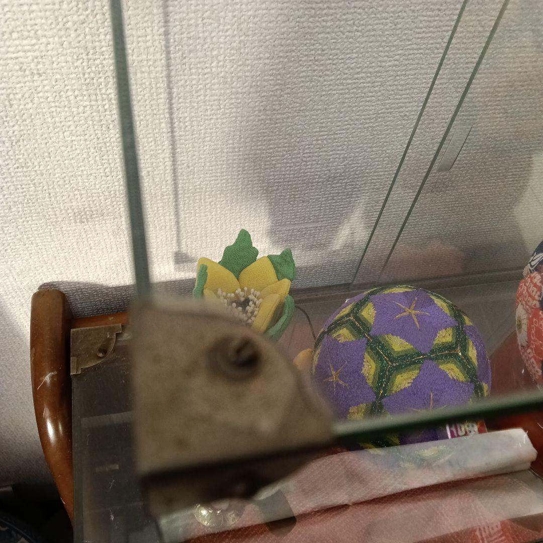 ディスプレイケース　No.1　昭和レトロ・ガラス製・飾りケース