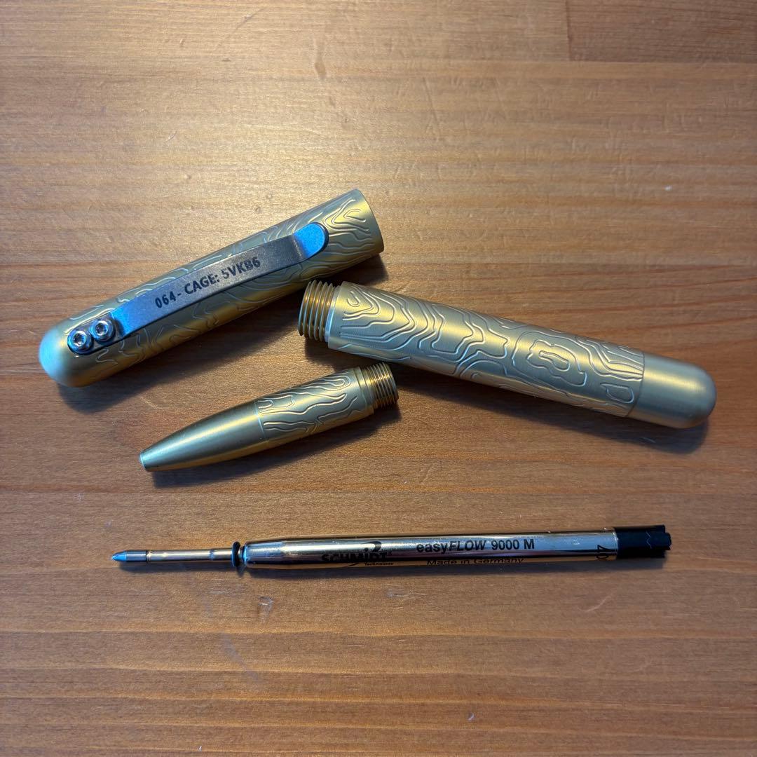 【新品•未使用】Maratac Embassy Pen Brass 真鍮 064