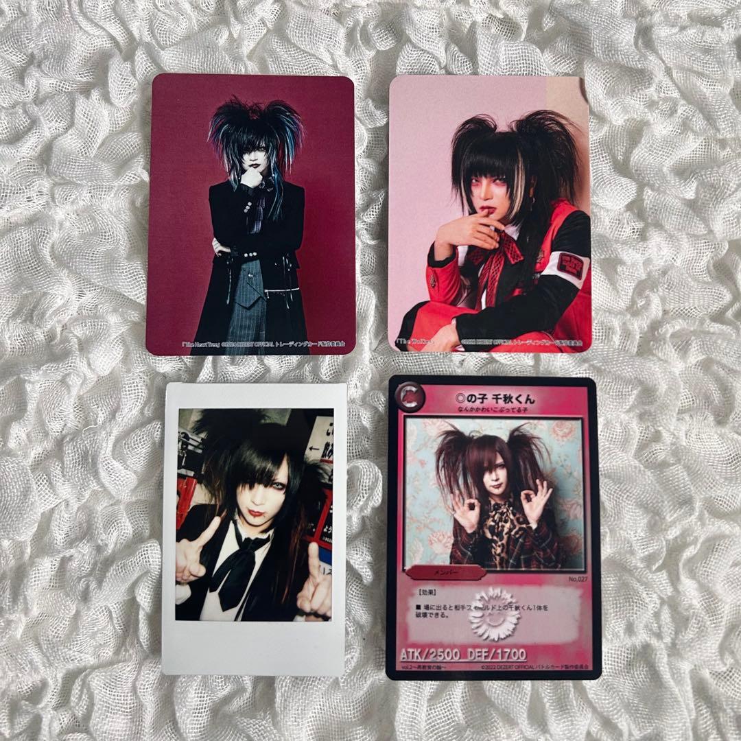 DEZERT 千秋 チェキ トレーディングカード
