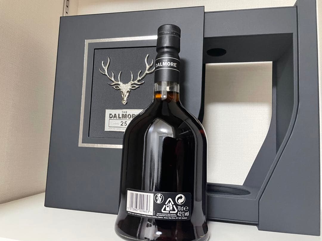 ！！特価！！ダルモア 25年 箱付き※ウィスキー引退